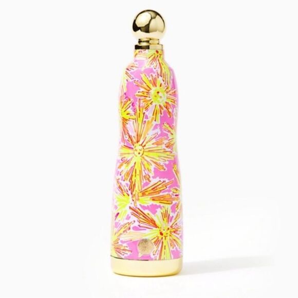 Lilly Pulitzer Limited Edition Squeeze the Day Water Bottle D2 - Picture 1 of 7